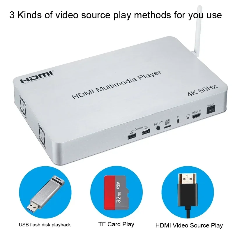 4K 60Hz 10 Kanal HDMI Multimed - 4K Media Player incelemesi ve fiyatı