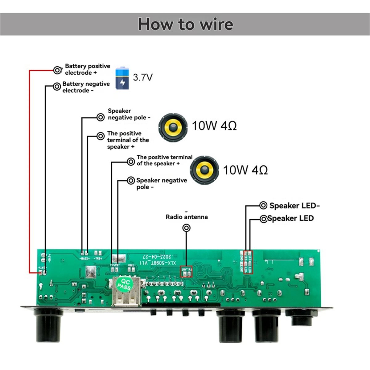 güncelleme. 2X10W 3.7V Amplifi - Home Theater Speaker incelemesi ve fiyatı
