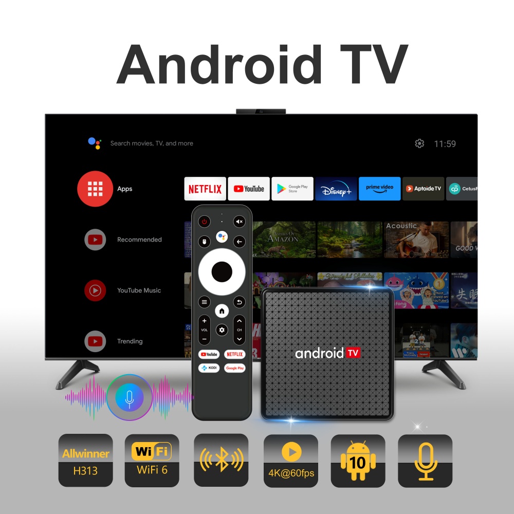 Wudung X5 TV Box AndroidTV All - Home Cinema Hdmi incelemesi ve fiyatı