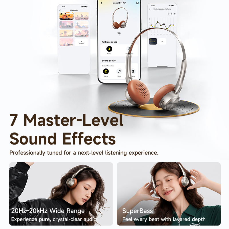 Baseus BH1 Air Kablosuz Kulakl - Home Cinema Headphones incelemesi ve fiyatı