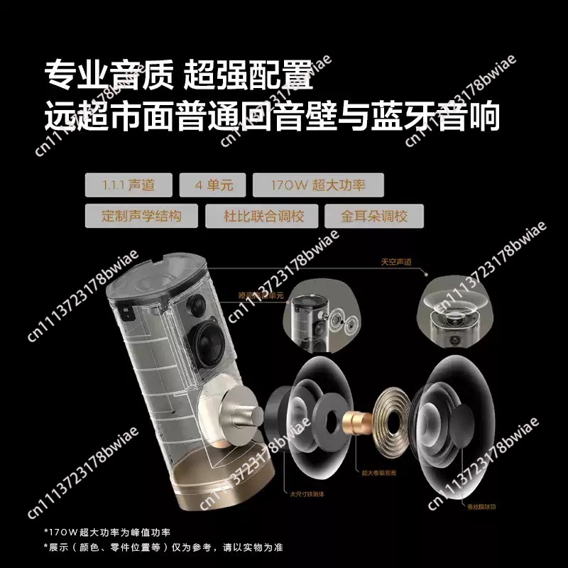 Kablosuz Hoparlör Z100 Gold 1. - Home Theater Speaker incelemesi ve fiyatı