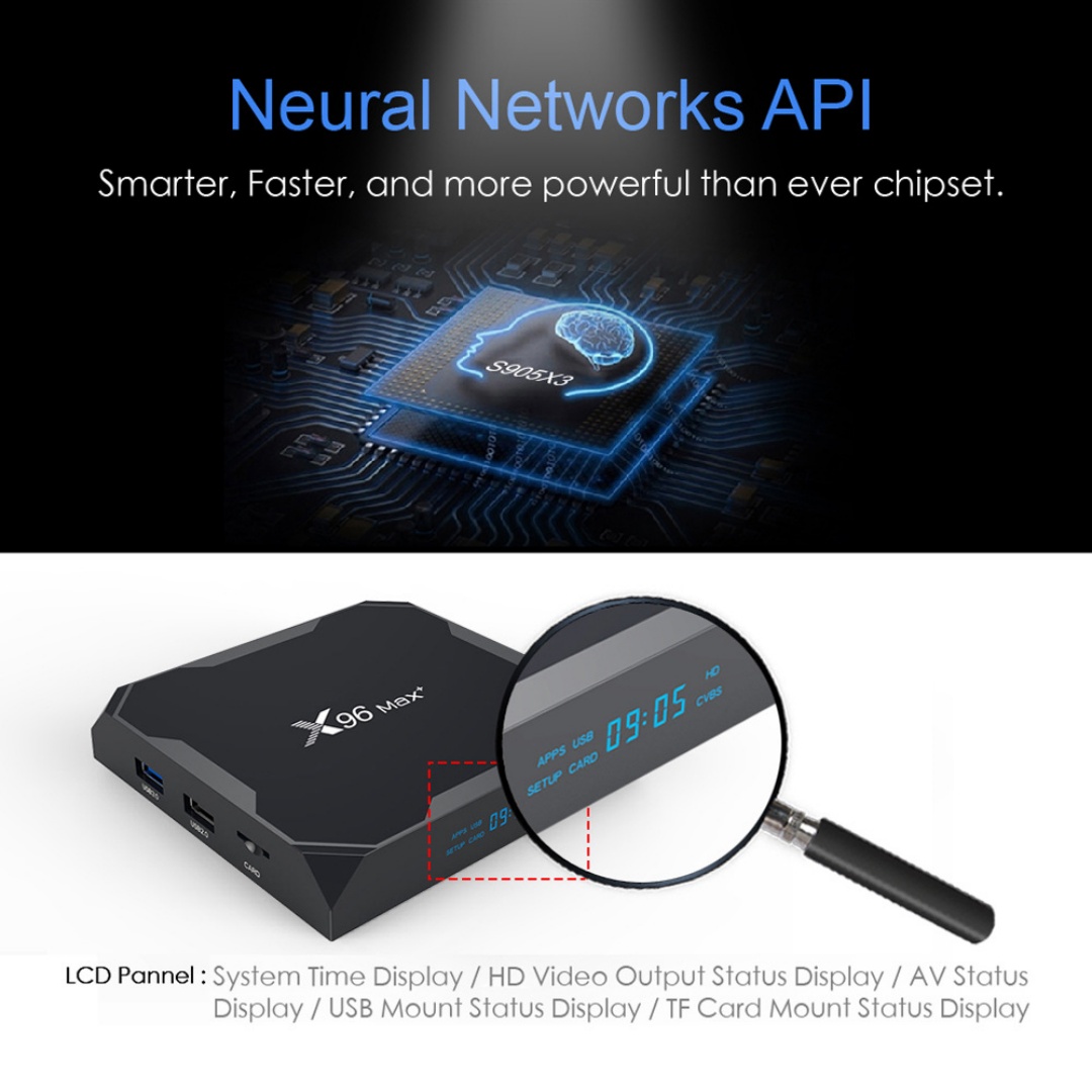 X96 Max+ TV Kutusu Android 9.0 - Home Cinema Video Processor incelemesi ve fiyatı