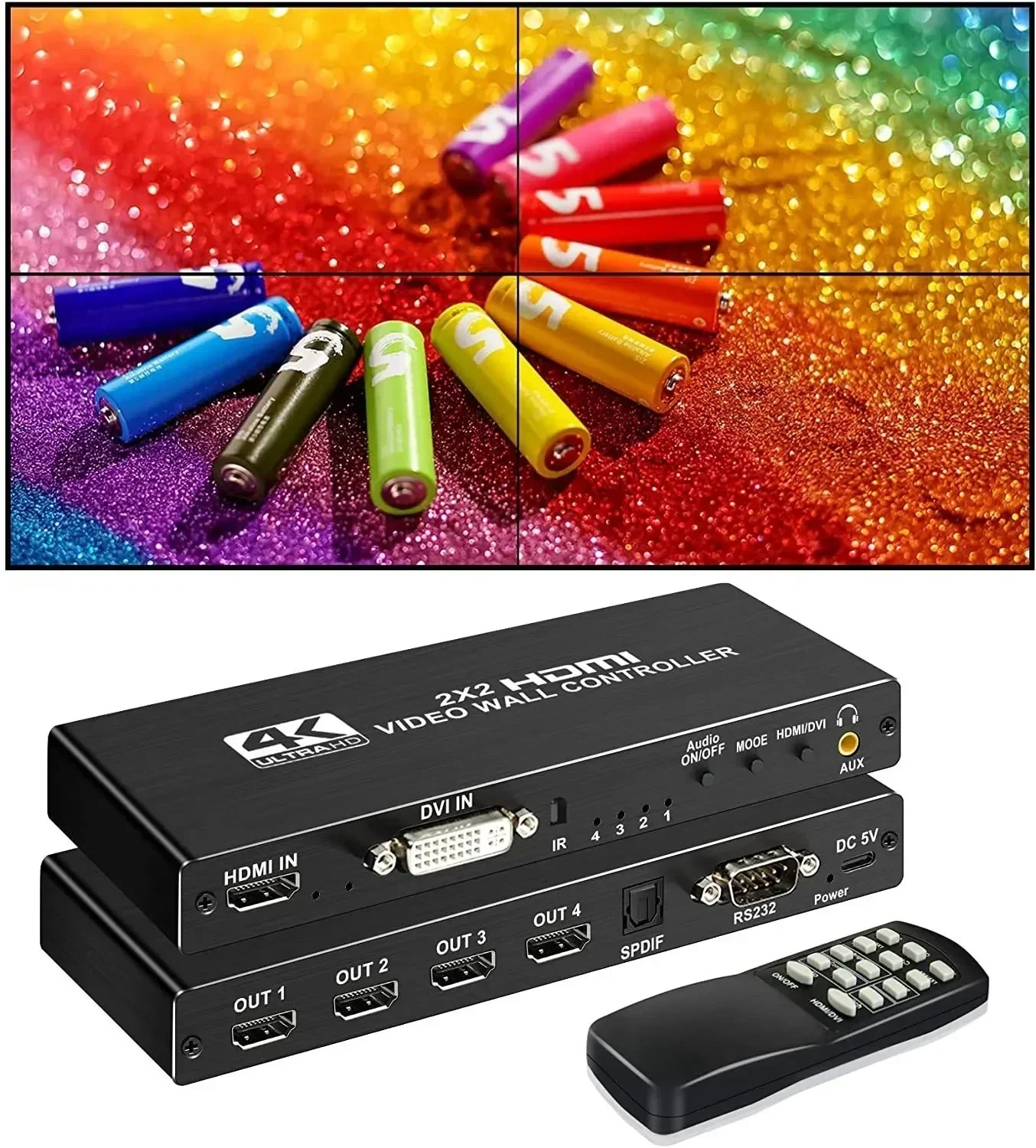 4K HDMI Video Duvar Denetleyic - Home Cinema Video Processor incelemesi ve fiyatı