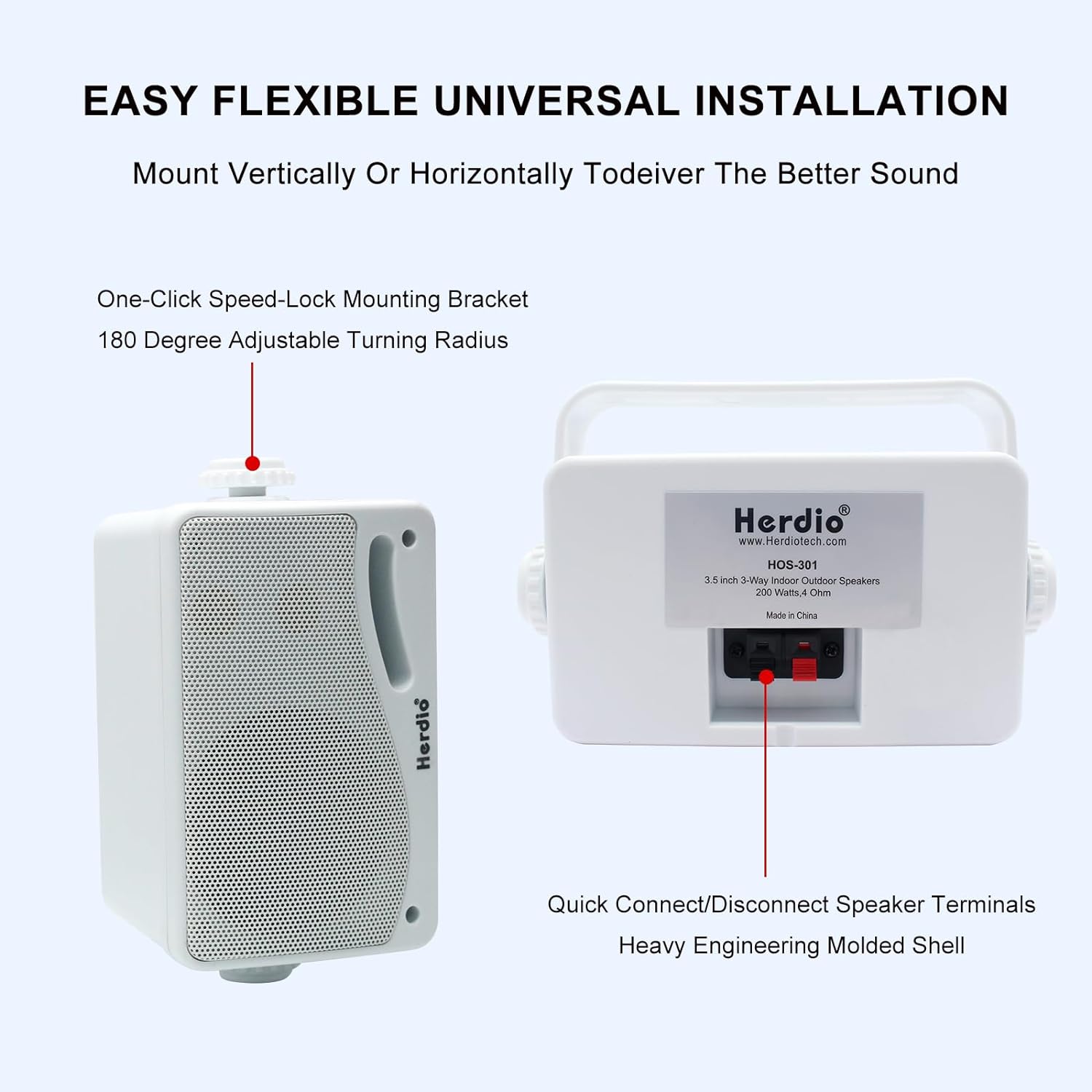 Herdio 3.5'' Dış Mekan Hoparlö - Home Cinema Focal incelemesi ve fiyatı